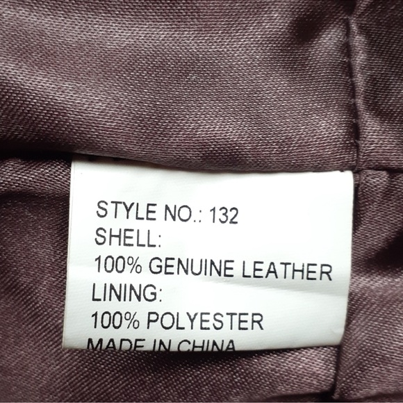 Cabi Brown Leather Belted Vest - Picture 5 of 6